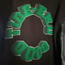 Afew Good Kids varsity jacket, men's size L.