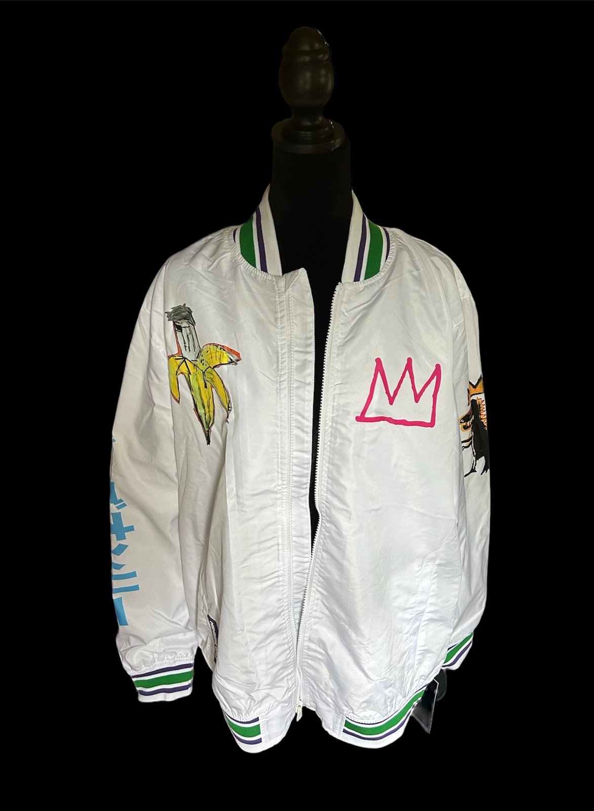 Members Only Basquiat Bomber Jacket ~NWT