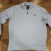 US Polo Assn 1/4 Zip Long Sleeve Pullover Blue Mens Large