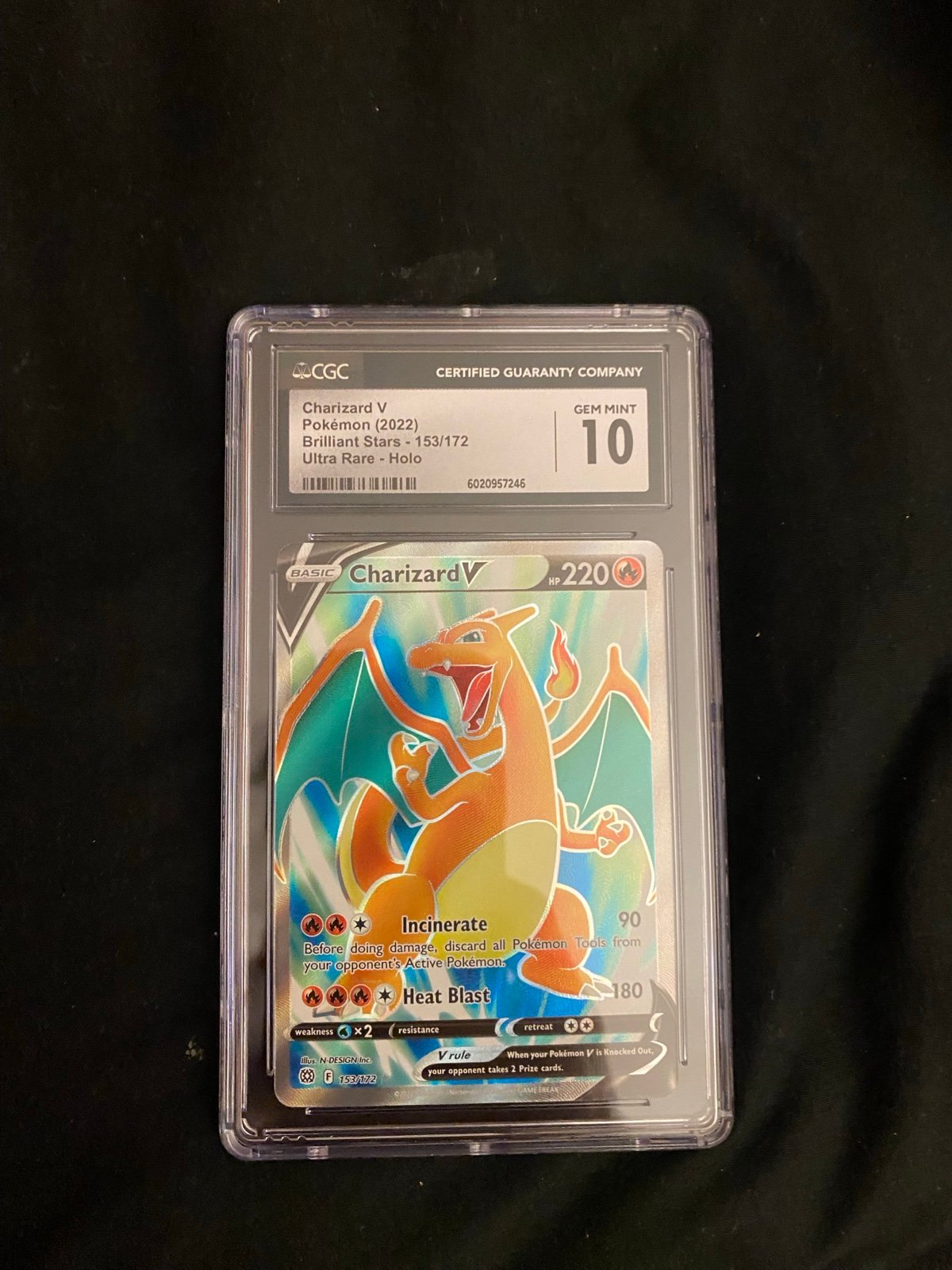 Charizard v brilliant stars
