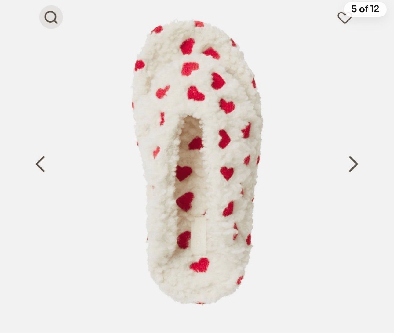 Skims Valentine Thong Slippers