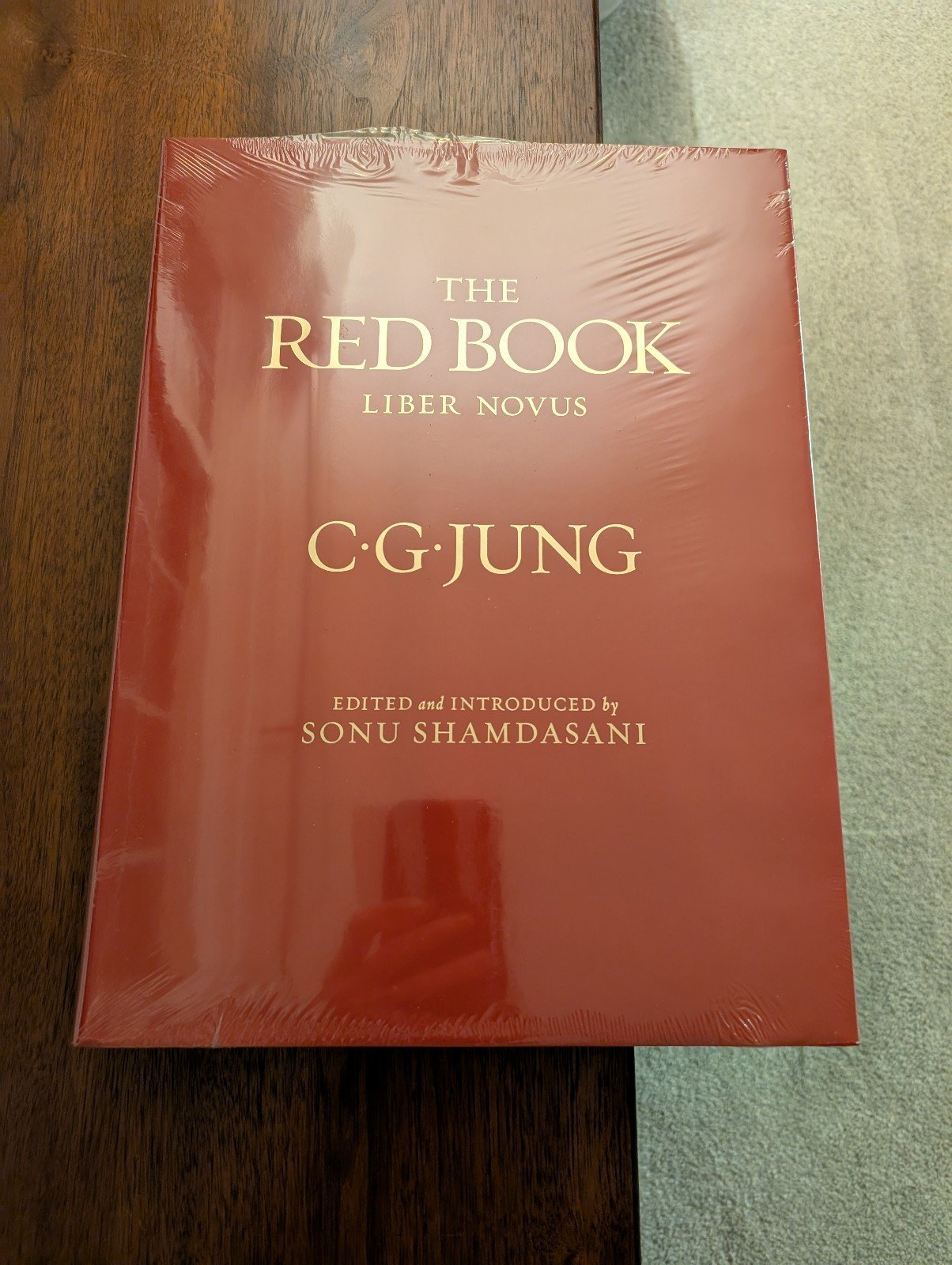 Mint C.G. Carl Gustav Jung Red Book Philosophy 2009 Liber Novus Hardback 1st Ed