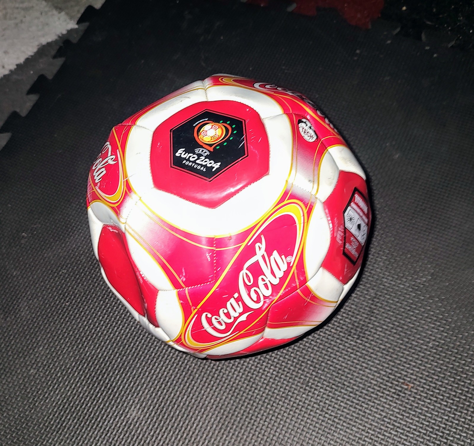 Euro 2004 Limited Edition Coca Cola Ball Portugal Euros ‘04 Football RARE