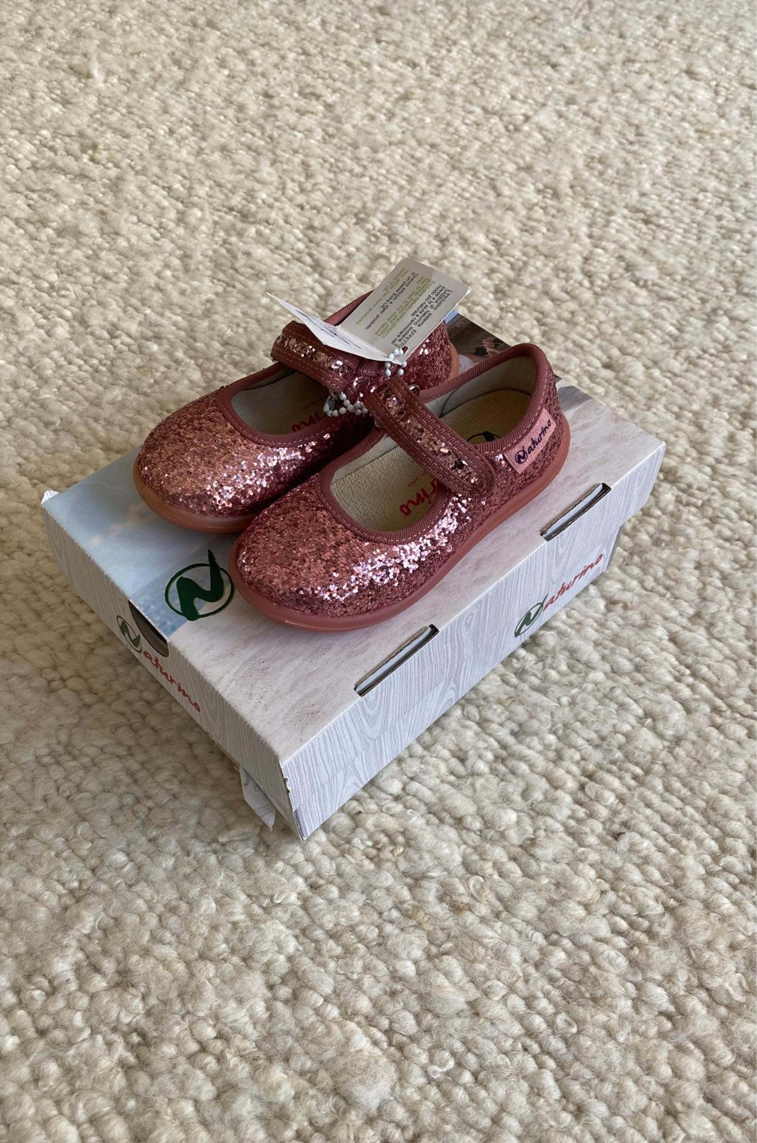 Naturino sparkly glitter shoes
