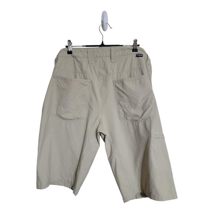 Patagonia Shorts Mens 34 Beige Quandary Performance Hiking Cargo Gorpcore 57835