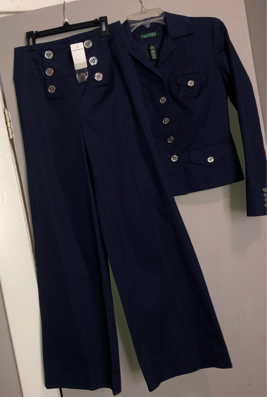 Lauren Ralph Lauren blue pant suit