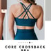 Recreation sweat core legging & core cross-back bra