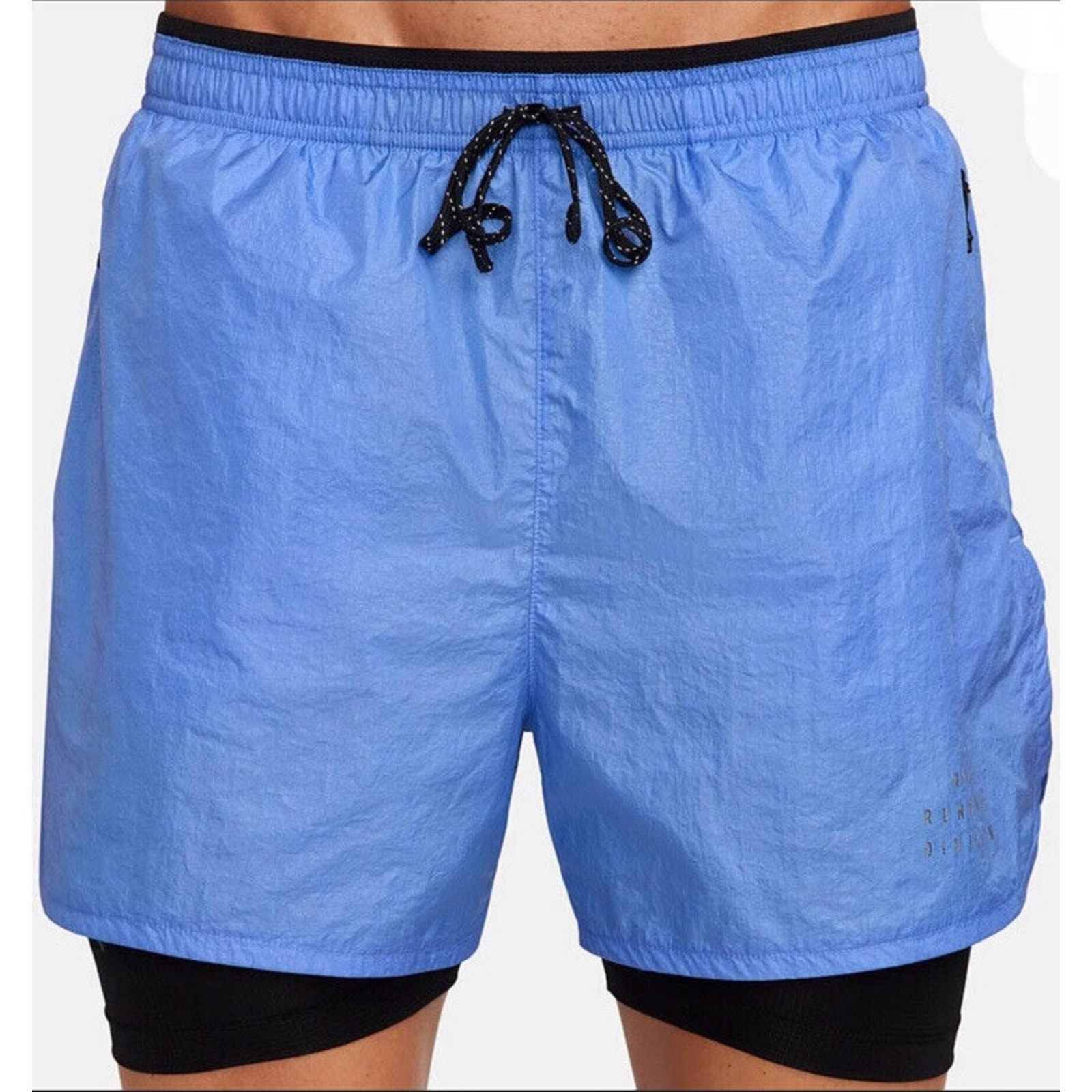 Nike 70 Men's Large 7 Running Division Repel 2-in-1 Running Shorts Gym FB8544