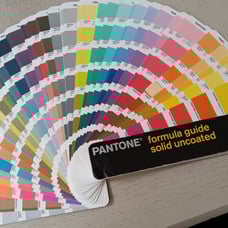 PANTONE FORMULA GUIDE FOR SOLID UNCOATED.