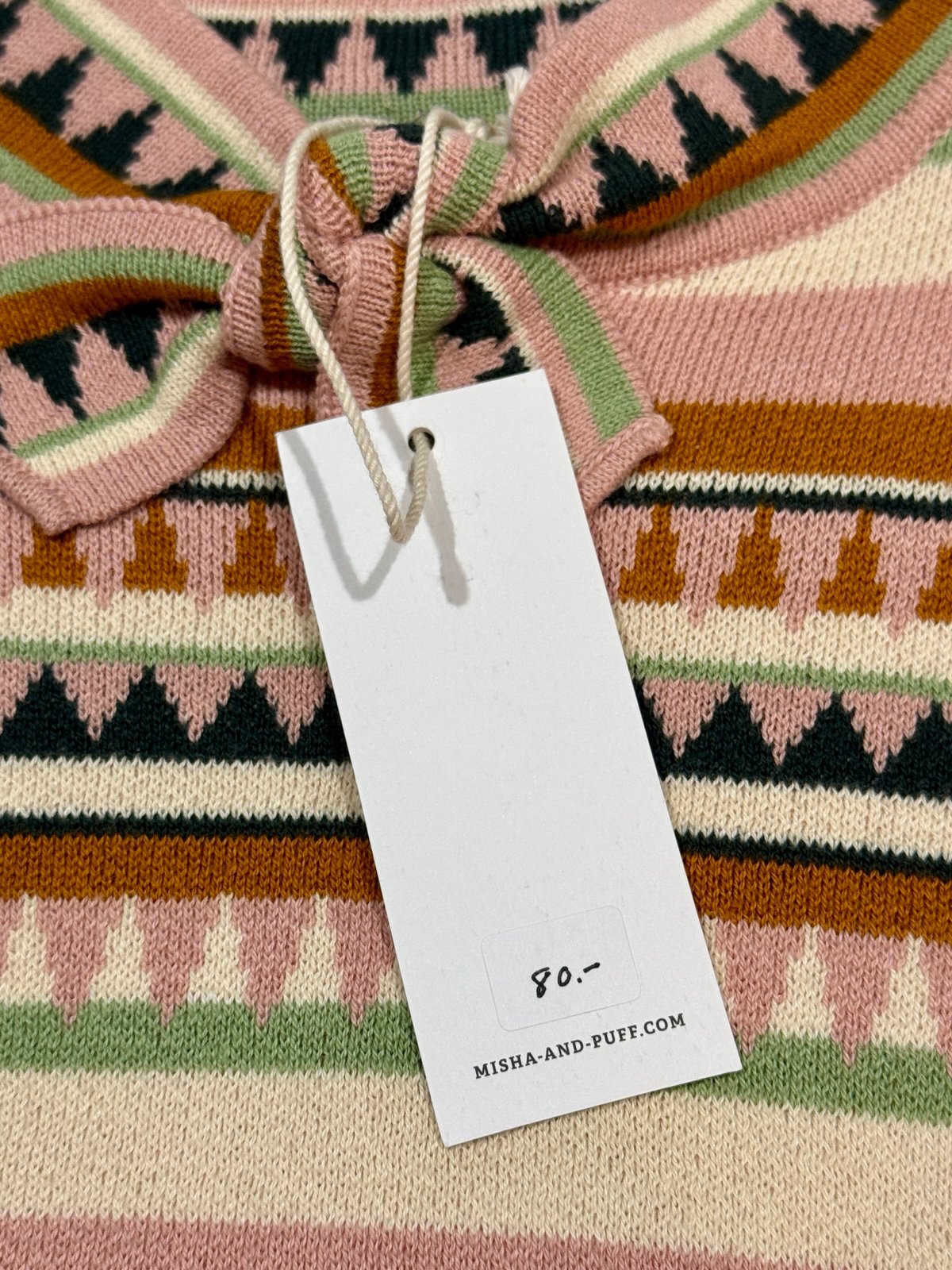 Misha and Puff Pullover Sweater 4-5Y NWT