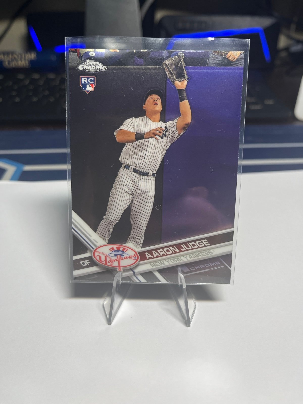 Aaron Judge Chrome Rookie Card
