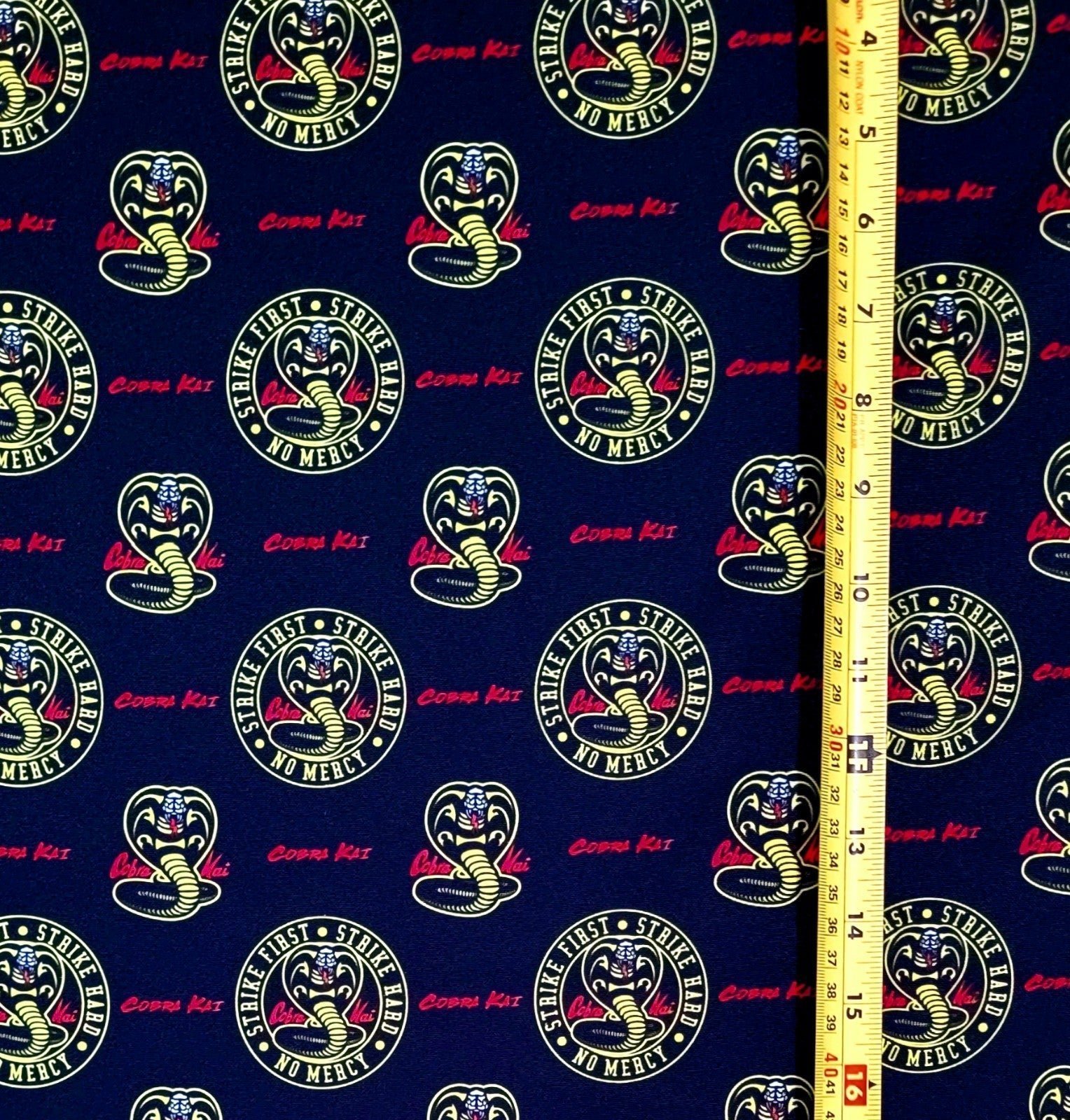 COBRA KAI FABRIC 1 YARD