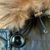 BENETTON Frost Research Dept. Down & Feather Long Black Pufffer Jacket - Large