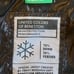 BENETTON Frost Research Dept. Down & Feather Long Black Pufffer Jacket - Large