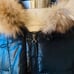 BENETTON Frost Research Dept. Down & Feather Long Black Pufffer Jacket - Large