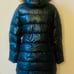 BENETTON Frost Research Dept. Down & Feather Long Black Pufffer Jacket - Large