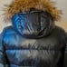 BENETTON Frost Research Dept. Down & Feather Long Black Pufffer Jacket - Large