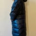 BENETTON Frost Research Dept. Down & Feather Long Black Pufffer Jacket - Large