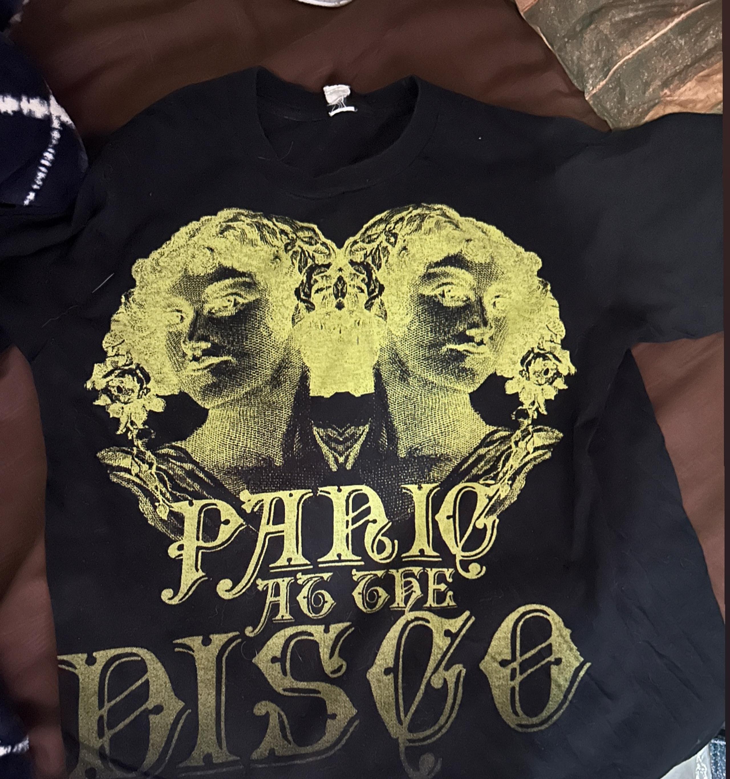 vintage panic at the disco shirt