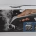 Brookstone Motorized Grill Brush Heavy-Duty w/Steam Cleaning Power #839053