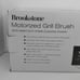 Brookstone Motorized Grill Brush Heavy-Duty w/Steam Cleaning Power #839053