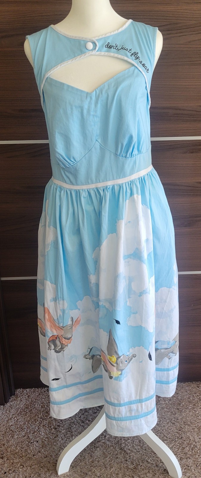 RARE HTF - The Dress Shop Disney Parks Collection Dumbo Dress Her Universe 1X