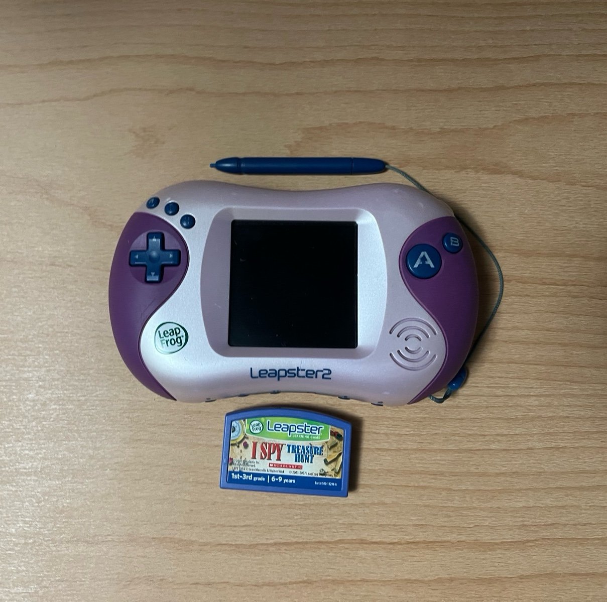 LeapFrog Leapster 2 w/ I Spy Treasure Hunt Game