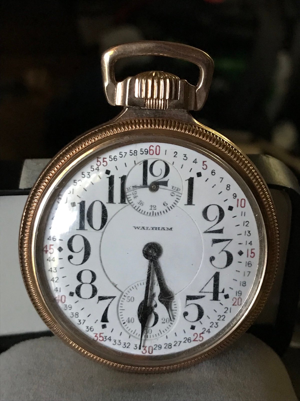 Antique Waltham “Vanguard” Railroad-Grade Pocket Watch