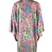 Vintage Victoria Secret Womens One Size Robe Kimono Robe Floral Pink