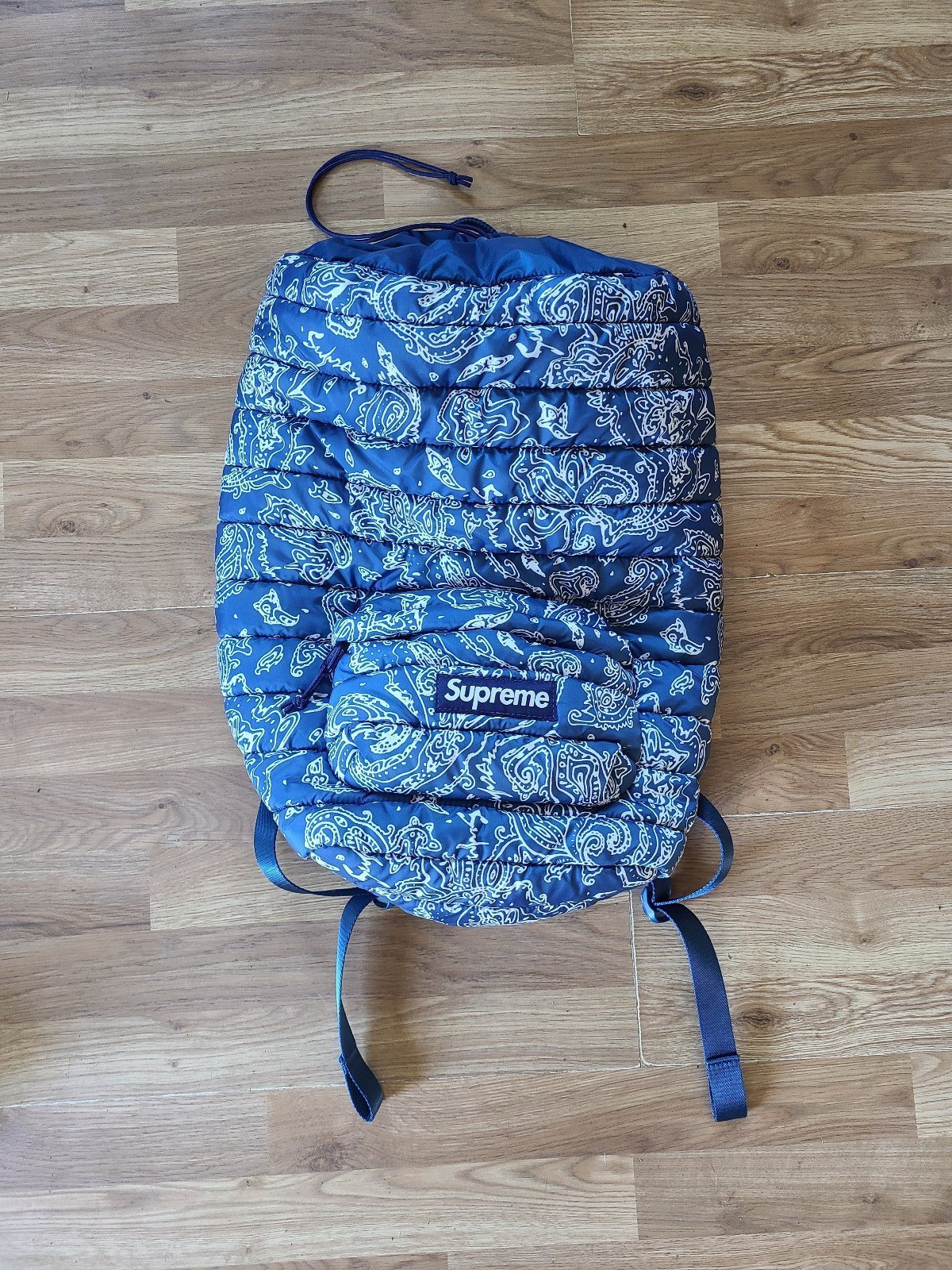 Quilted Puffer Supreme Backpack