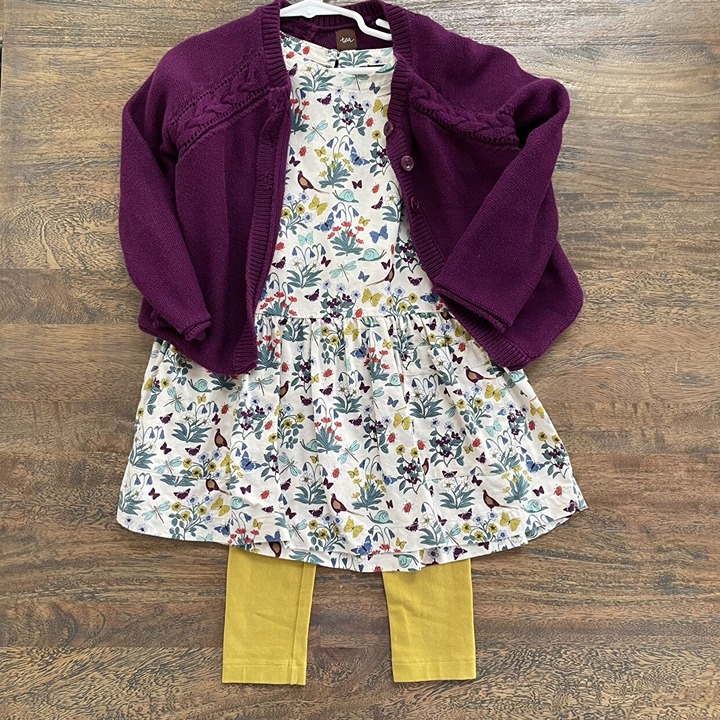 Tea Scotland Heather Pocket Dress Outfit 4/5