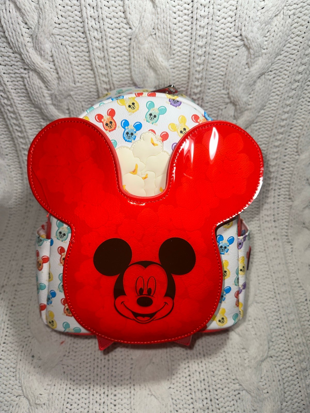 Disney Parks Mickey Balloon Popcorn Bucket Loungefly Mini Backpack Scented