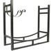 1. GO 3 Feet Indoor/Outdoor Heavy Duty Firewood Log Rack with wood Holder