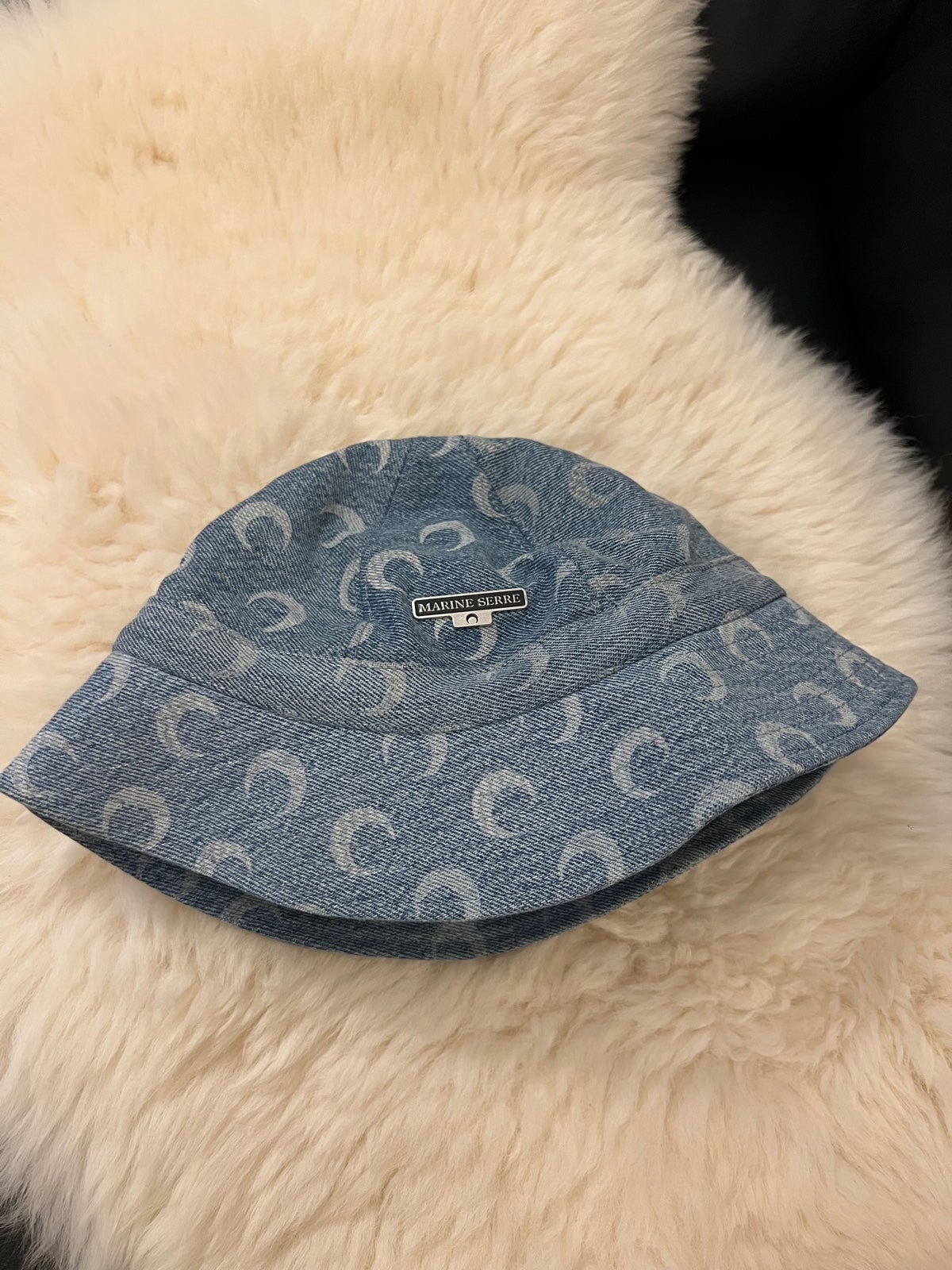 Marine Serre Cotton Bucket Hat