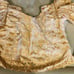 Custom Made 2-Piece Formal Skirt Suit, Beige with gold accents