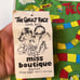 Vintage Tote Game Bag The Great Race miss boutique