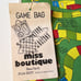 Vintage Tote Game Bag The Great Race miss boutique