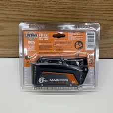 RIDGID AC840060 18V 6.0 Ah MAX Output Lithium-Ion Battery