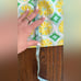 Sail To Sable STS Shift Dress Size Medium Sleeveless Yellow Lemon Green 2151748