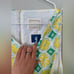Sail To Sable STS Shift Dress Size Medium Sleeveless Yellow Lemon Green 2151748