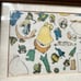 VTG 1920s American Movement Kis-Me Chewing Gum Blind Man Buff Gotham Litho Art