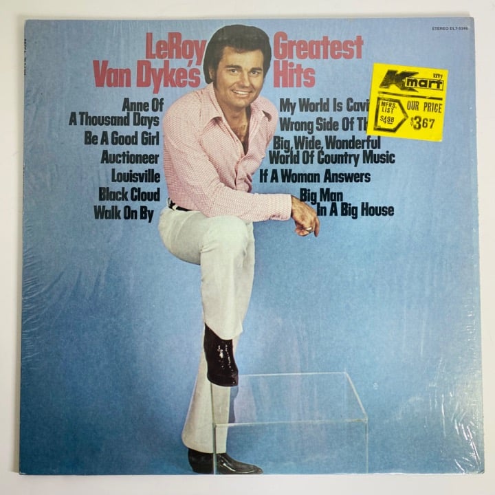 Leroy Van Dyke Greatest Hits LP Record