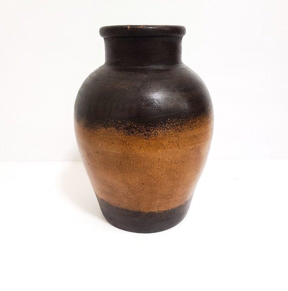 Handmade EARTH Tone POTTERY Vase