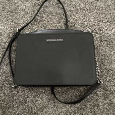 Michael Kors Jet Set Large Saffiano Leather Crossbody Bag