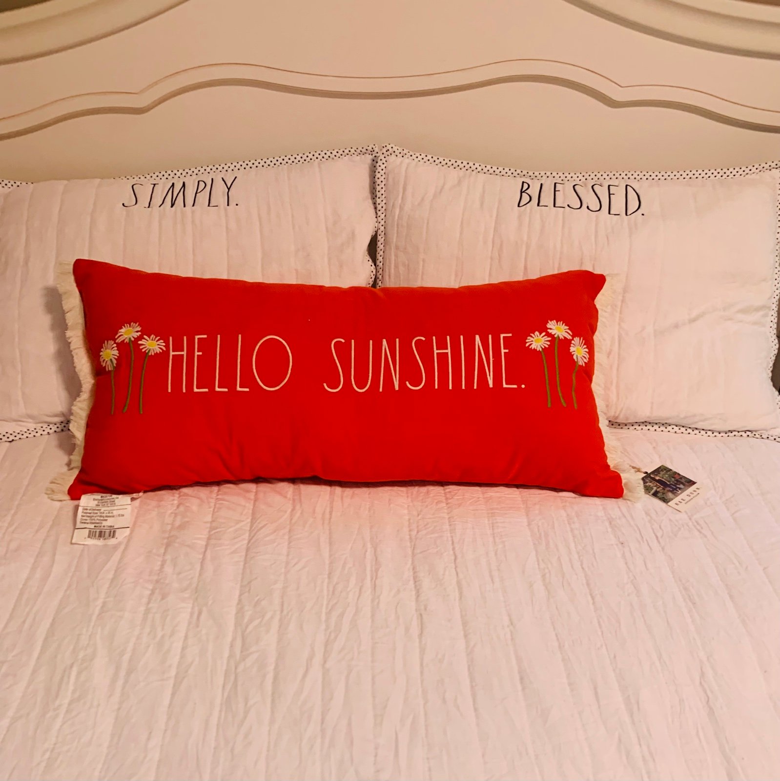 Rae Dunn ‘Hello Sunshine .’ Pillow