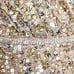 Mac Duggal NWT Gold Sequin Puff Sleeve Surplice Gown 5510 Size 6