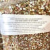Mac Duggal NWT Gold Sequin Puff Sleeve Surplice Gown 5510 Size 6