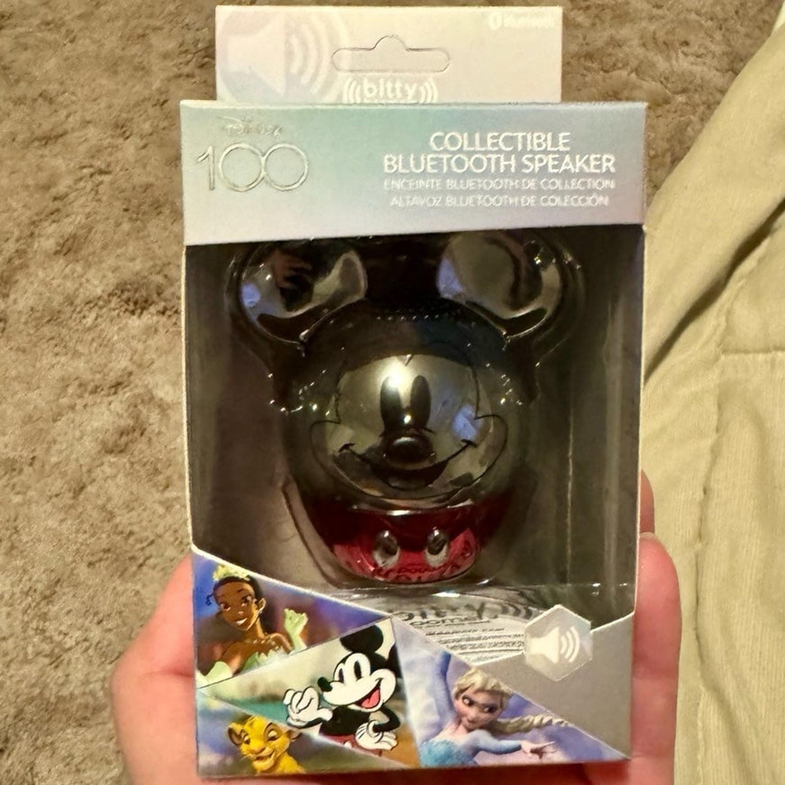 Disney 100 Micky Mouse Bitty Boomer Bluetooth Portable Speaker