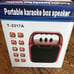portable karoake box specker