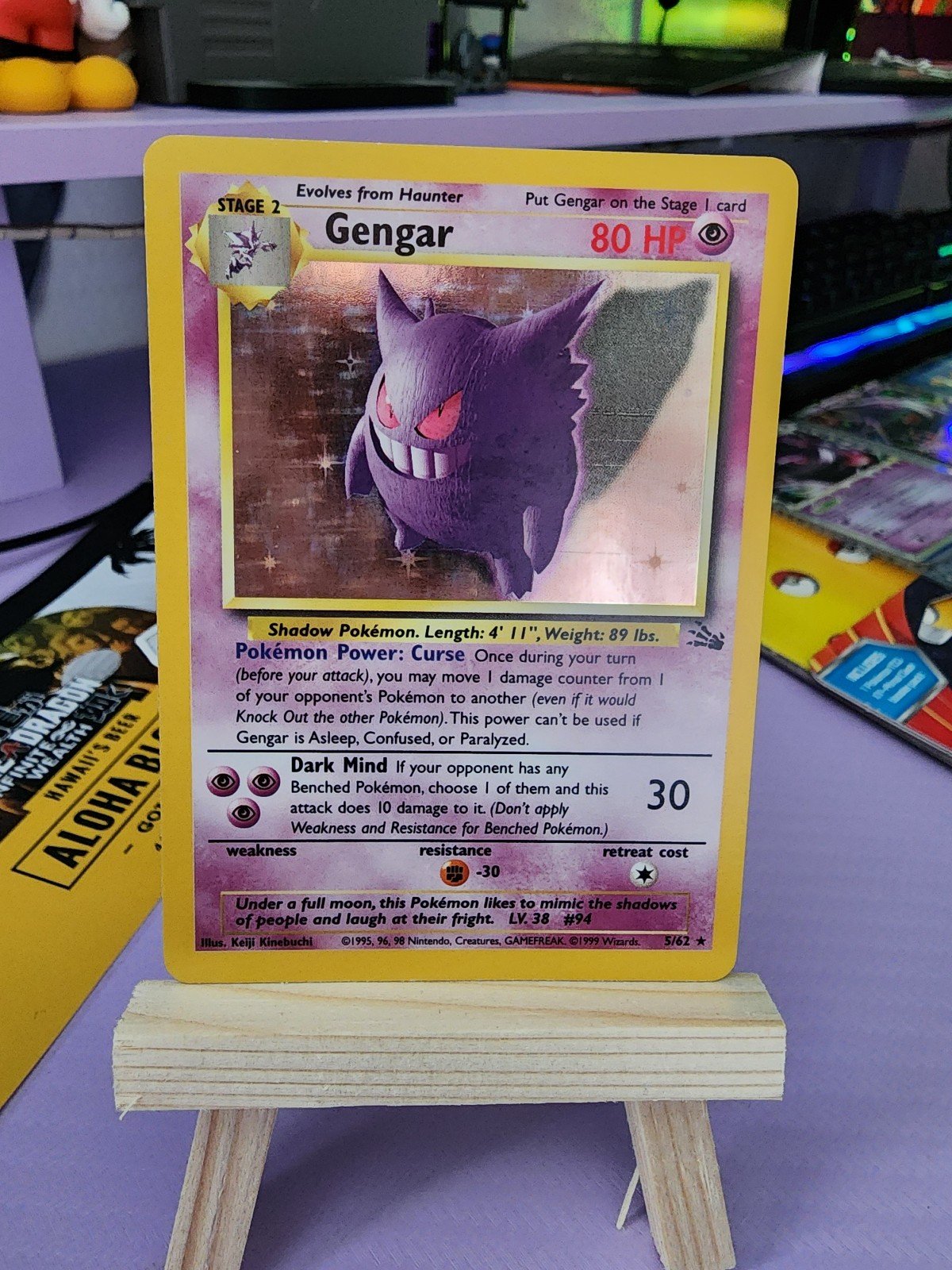 Holo Fossil Gengar